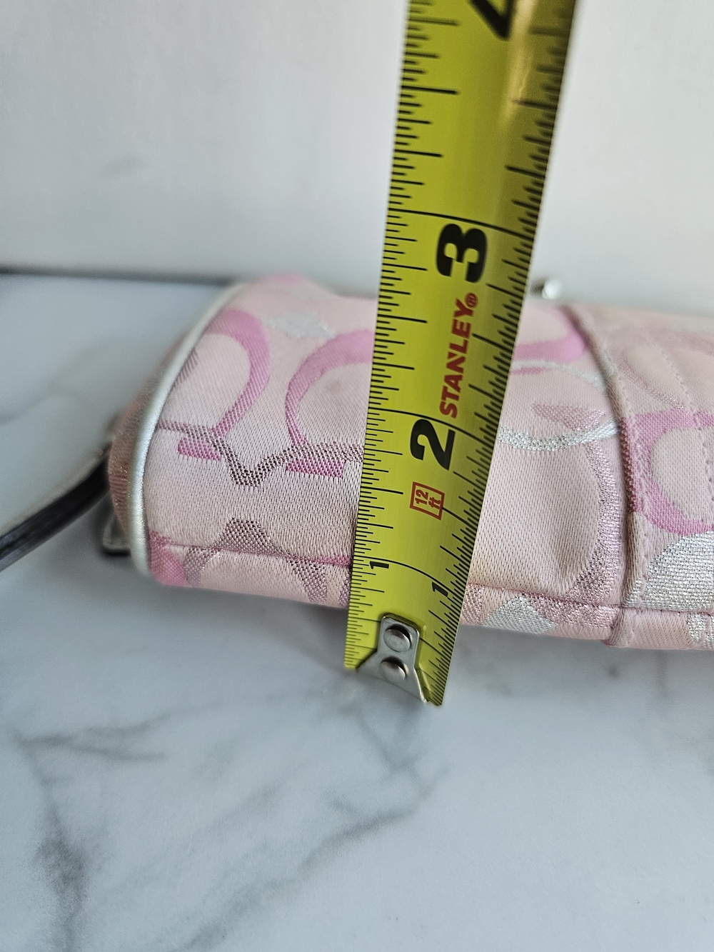 Pink Kisslock Wristlet and Card Wallet - Picture 10 of 12